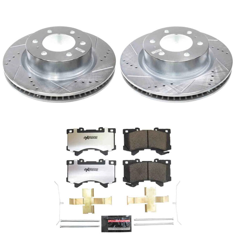Power Stop 24-25 Toyota Tacoma Front Z36 Truck & Tow Brake Kit - K9298-36