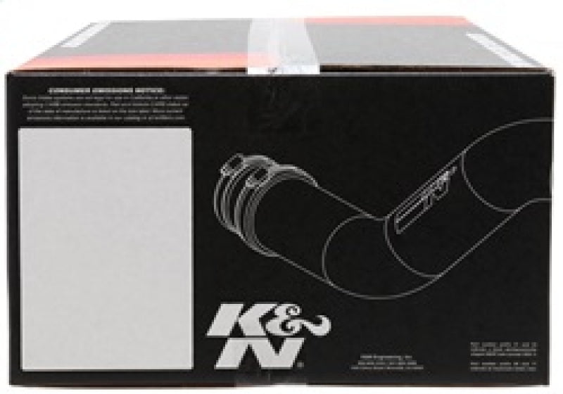 K&N 03 Hyundai Tiburon 2.7L-V6 Silver Typhoon Short Ram Intake - 69-5300TS for 2003-2005 Hyundai Tiburon - additional view