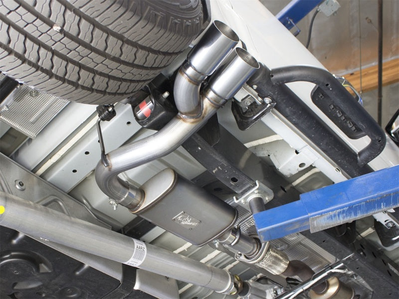 aFe MACH Force-XP 3in 409 SS Cat-Back Exhaust w/ Polished Tip 17-19 GM Colorado/Canyon V6-3.6L - 49-44096-P