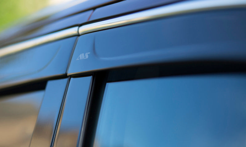 AVS 2018 Nissan Rogue Ventvisor Low Profile Window Deflectors 4pc - Chrome - 794014
