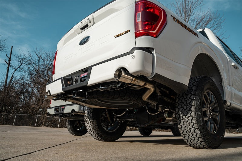 Corsa 2022-2024 2023 Ford F-150 SuperCrew/5.5ft Bed 5.0L V8 Xtreme Cat-Back Dual Rear Exit-Polished - 21183