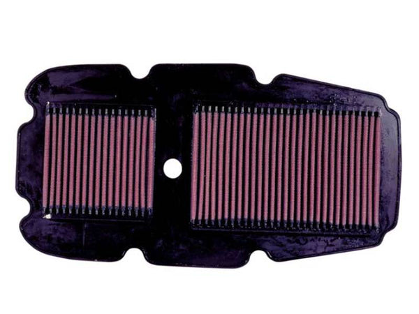 K&N 00-06 Honda XL650V Transalp 650 Replacement Air Filter - HA-6501 for 2000-2006 Honda XL650V Transalp - front view