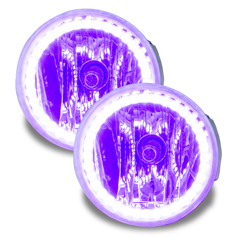 Oracle Lighting 08 Ford Explorer Sport Trac PreAssembled LED Halo Fog Lights UV/Purple SEE WARRANTY - 7737-007