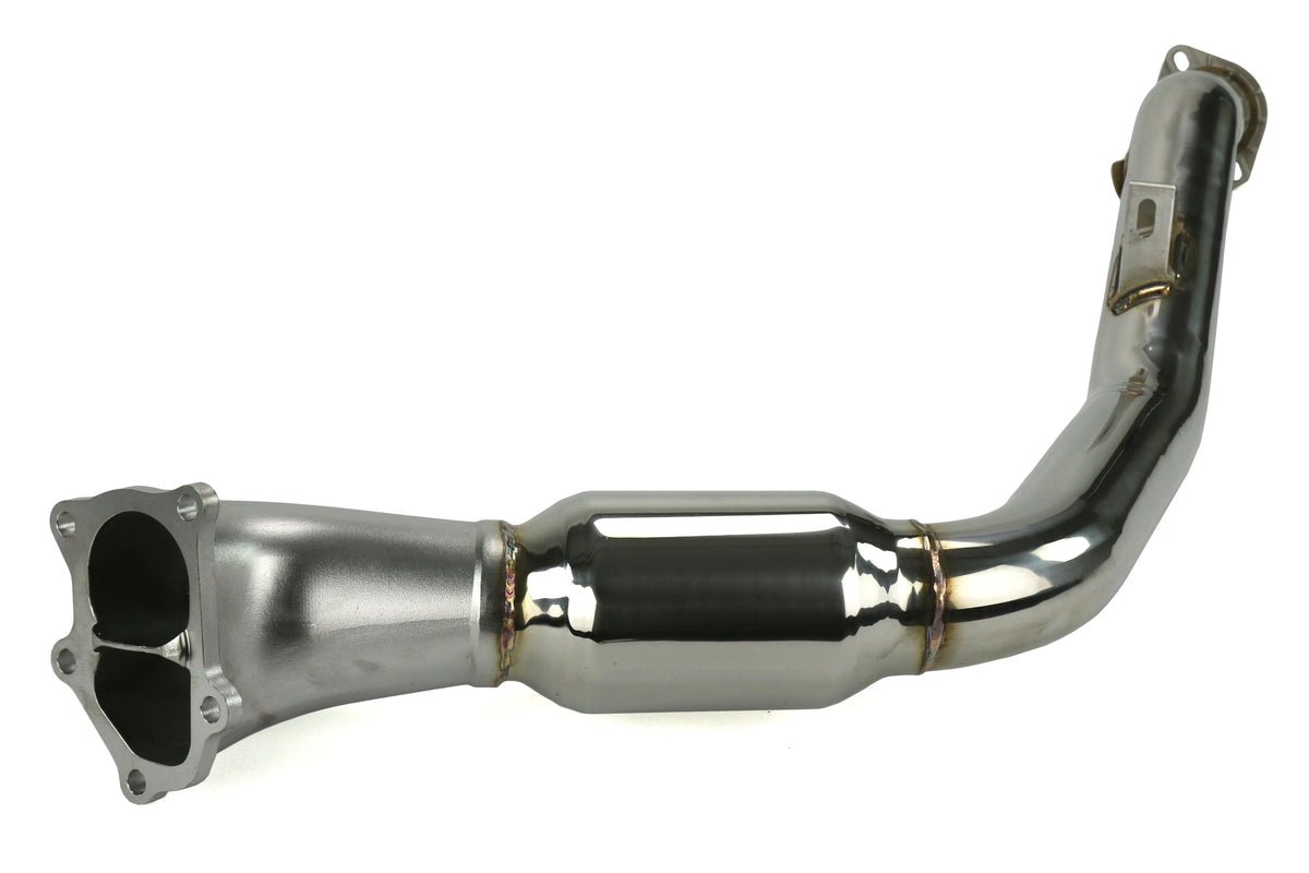 Invidia 05+ MT LGT / 08+ WRX/STi Polished Divorced Waste Gate Downpipe