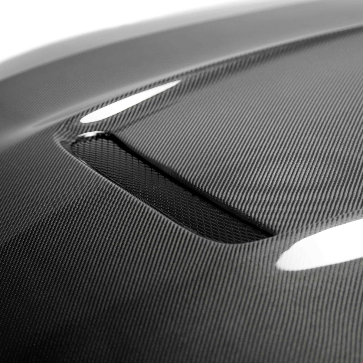 Anderson Composites 18-23 Type-GR (GT350 style) Fiberglass Hood - HD18FDMU-GR-GF