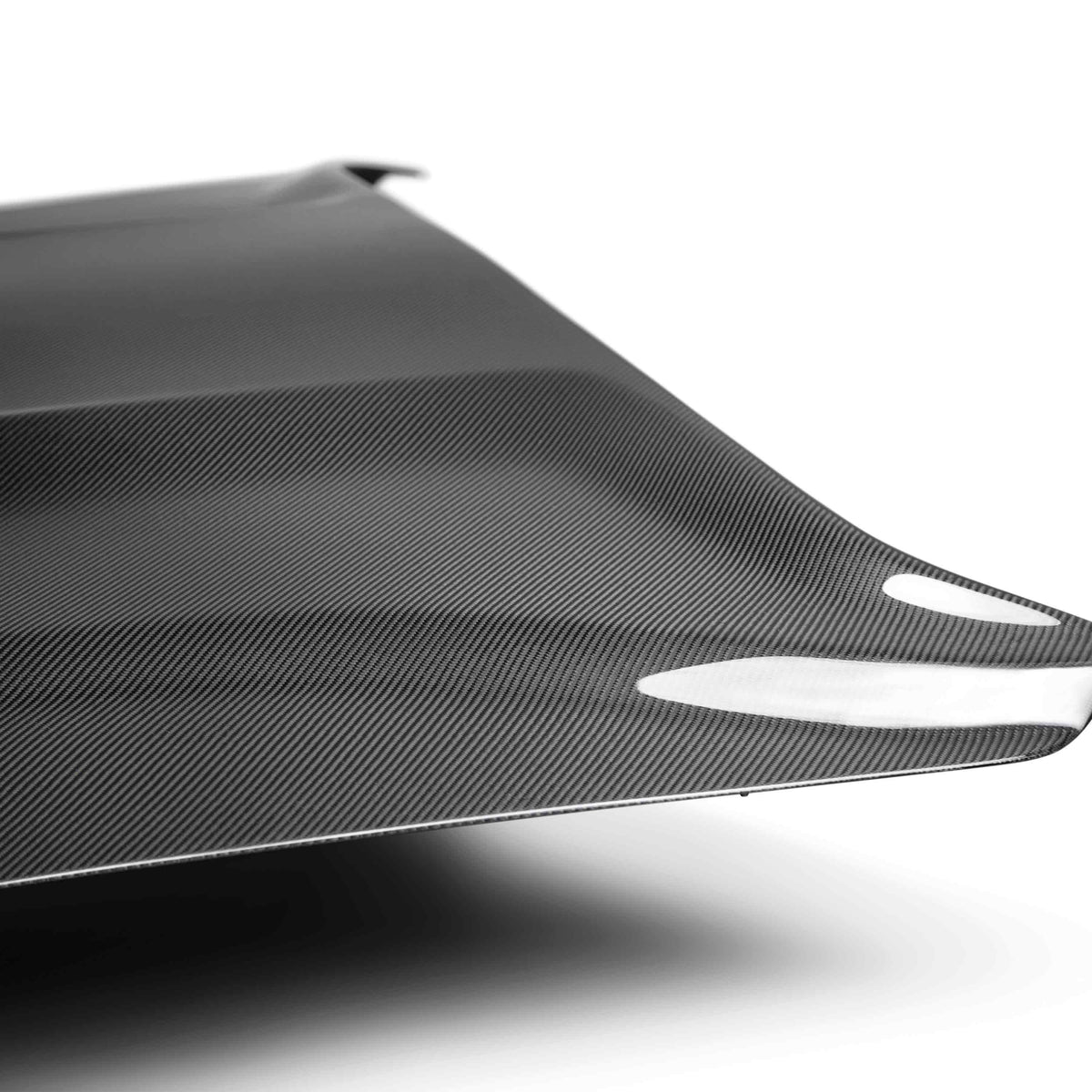 Anderson Composites 18-23 Type-GR (GT350 style) Fiberglass Hood - HD18FDMU-GR-GF