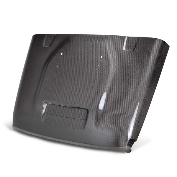 Anderson Composites 19-25 Jeep Wrangler/Gladiator Carbon Fiber Hood - MO Style - AC-HD18JPJL-MO