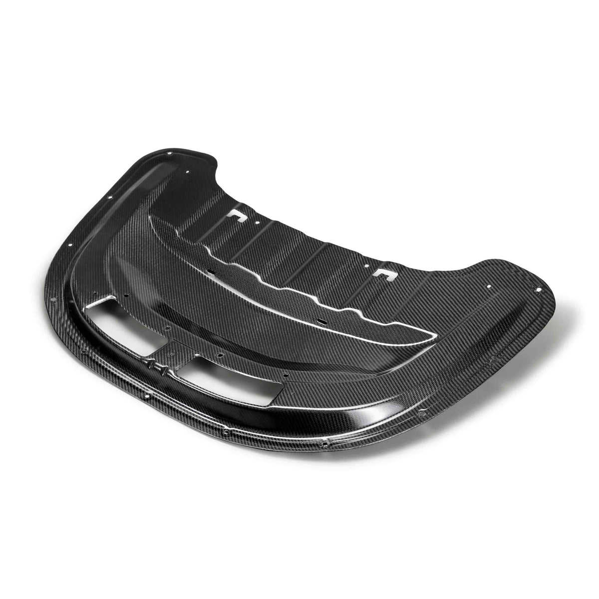 Anderson Composites 16-24 Chevrolet Camaro ZL1 Type-OE Carbon Fiber Hood Insert (2-PC) - Matte - AC-HDS17CHCAMZL-OE-MF