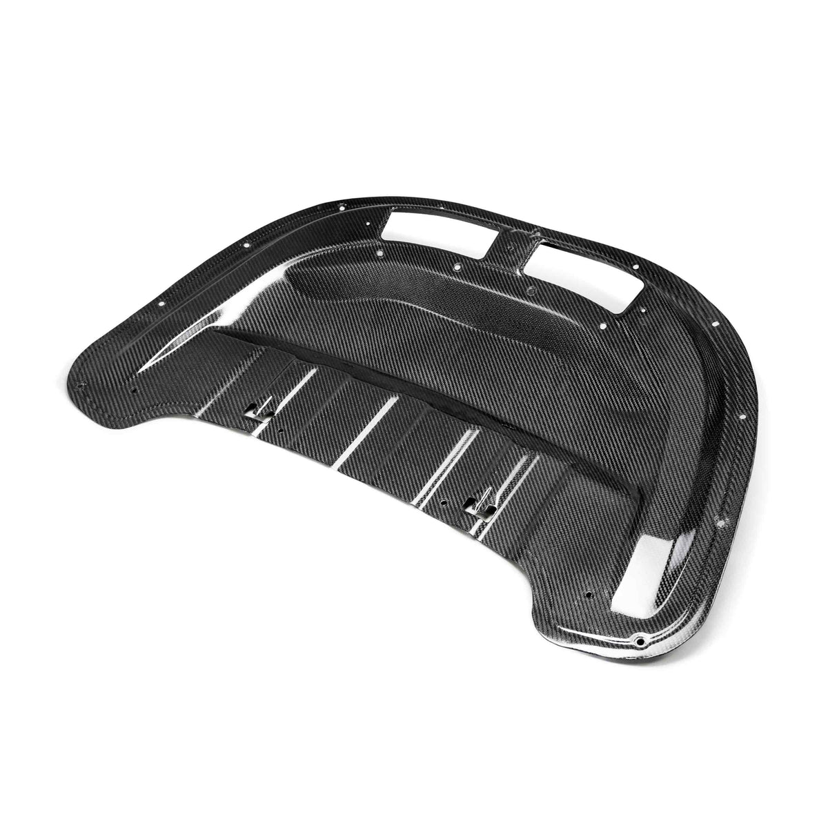Anderson Composites 16-24 Chevrolet Camaro ZL1 Type-OE Carbon Fiber Hood Insert (2-PC) - Matte - AC-HDS17CHCAMZL-OE-MF