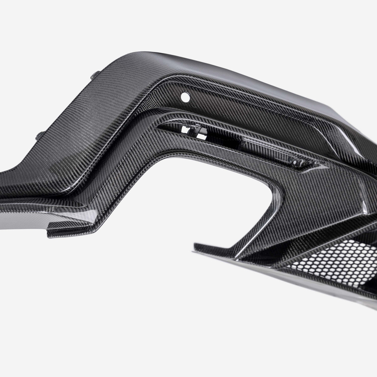 Anderson Composites 2024 Ford Mustang Type-GT5 Carbon Fiber Rear Diffuser - AC-RL24FDMU-GT5 for 2024-2026 Ford Mustang - inst