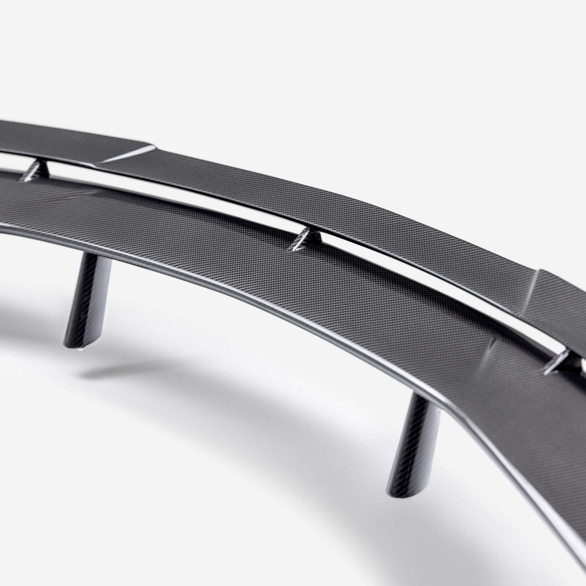 Anderson Composites 20-25 Chevrolet C8 Type-HWD Carbon Fiber Double Spoiler - AC-RS20CHC8-HWD