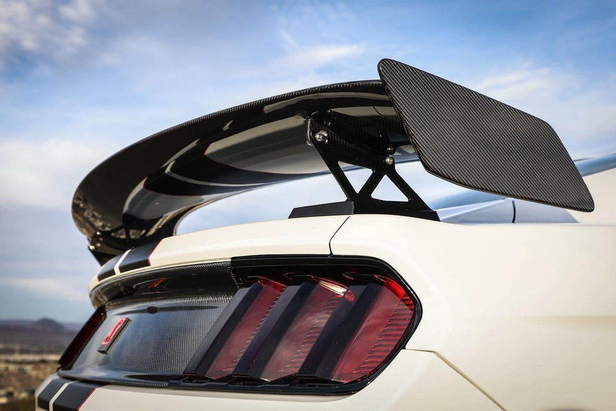 Anderson Composites 20-22 Ford Mustang GT500 Type-TPW Carbon Fiber Track Pack Wing - AC-RS20FDMU500-TPW