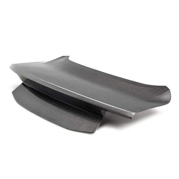 Anderson Composites 2024 Ford Mustang Type-AO Double Sided Carbon Fiber 1-Piece Decklid - AC-TL24FDMU-AO-DS for 2024-2026 For
