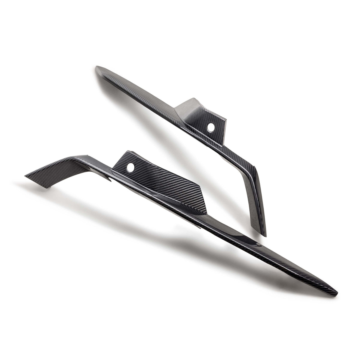 Anderson Composites 23-24 Chevrolet Corvette C8 Z06 Carbon Fiber Upper Grille Deflectors - AC-UD23CHC8Z6