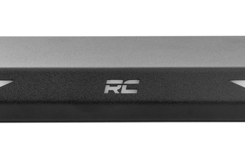 Rough Country - AC2 Running Boards - Amber/White - Crew Cab - Ram 1500/2500/3500 2WD/4WD (2010-2025 & Classic) - 57009