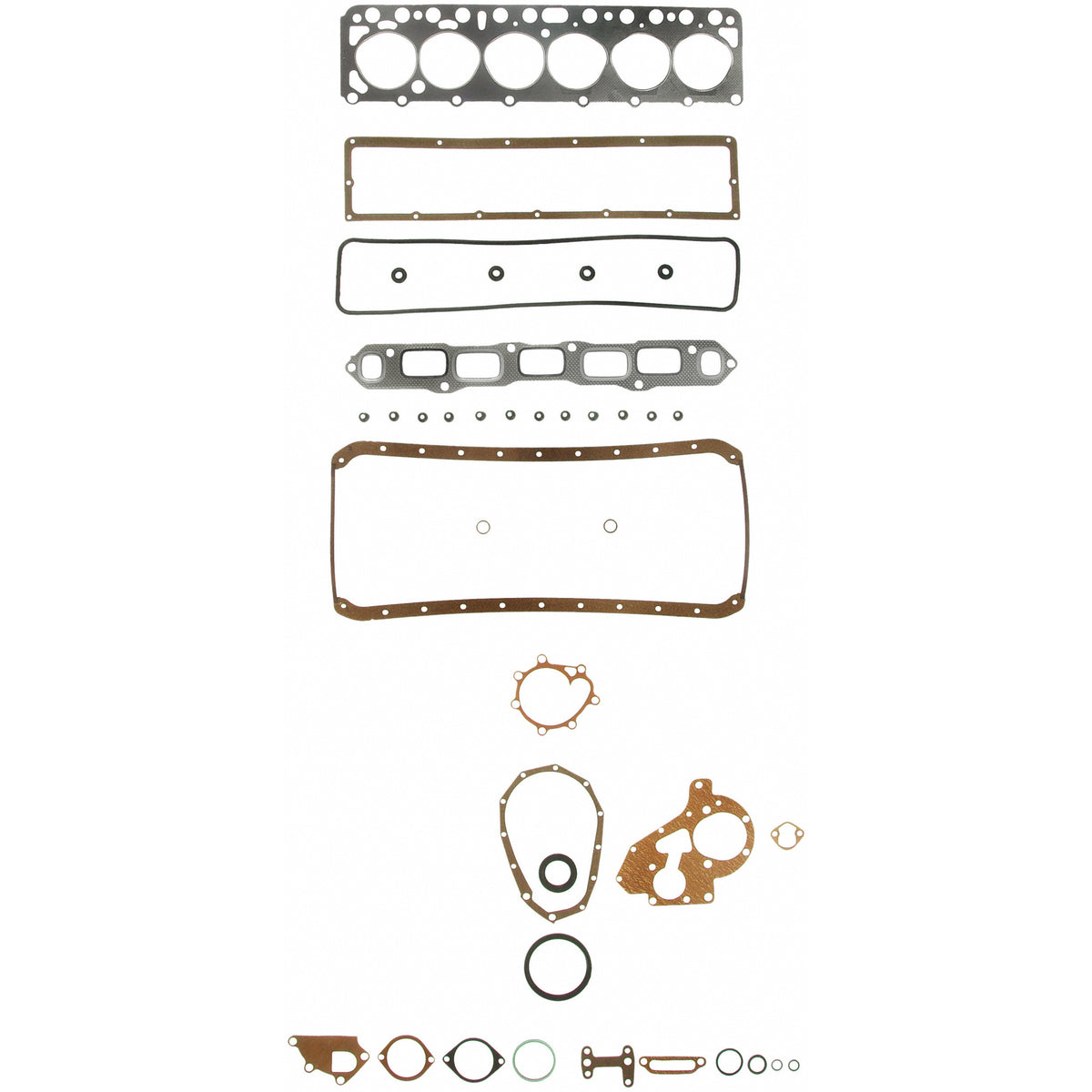 Fel-Pro FS 21219 B Engine Gasket Set - FS21219B for 1975-1980 Toyota Land-Cruiser - front view