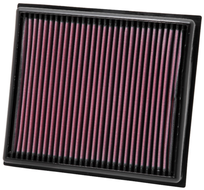 K&N Replacement Air Filter for Opel / Vauxhall / Saab 11.375in O/S L x 10.125in O/S W x 1.625in H - 33-2962