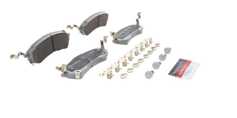 Brembo OE 21-23 Ford Bronco PRIME Ceramic Brake Pad - Rear - P24254N