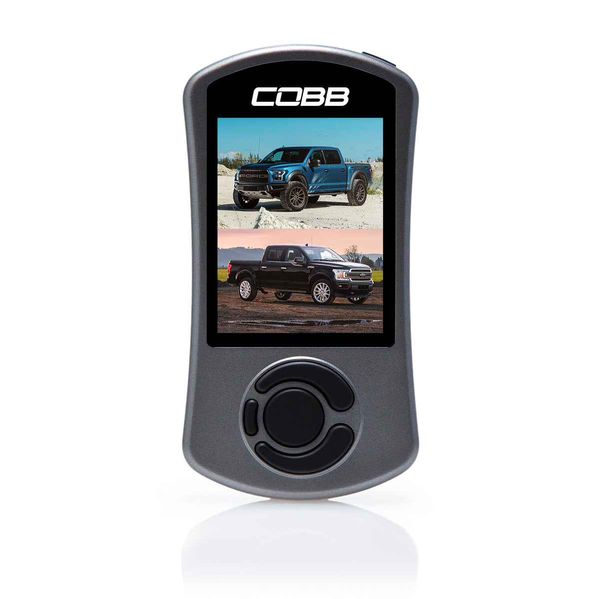 Cobb 17-20 Ford F-150 Ecoboost Raptor w/TCM Stg2+ CAN FF Power Pkg (OE Loc I/C) - Silver - FOR0050S20SL-TCM-FF