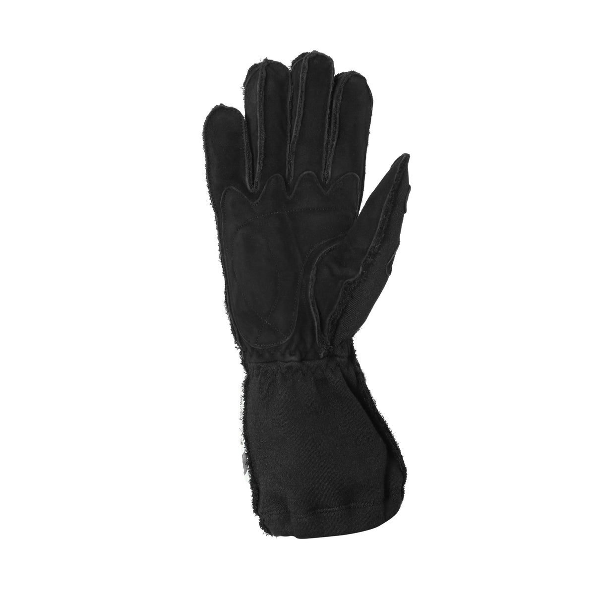 RaceQuip 356 Series 2 Layer Nomex Outseam Race Gloves SFI 3.3 / 5 All Black X-Large