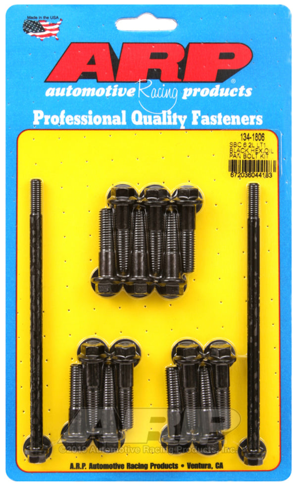 ARP Chevy LT1 6.2L Oil Pan Hex Bolt Kit - 134-1806 by ARP