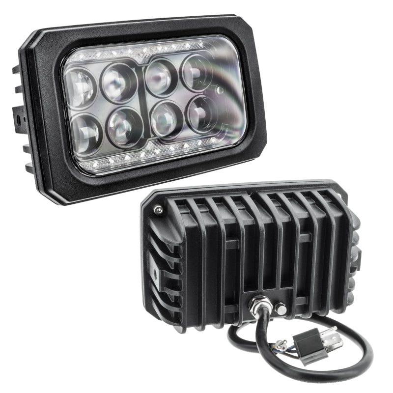 Oracle 4x6 40W Replacement LED Headlight - Black SEE WARRANTY - 6912-001
