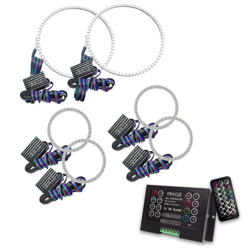 Oracle Nissan Frontier 01-04 Halo Kit - Triple - ColorSHIFT w/ 2.0 Controller SEE WARRANTY - 3564-333