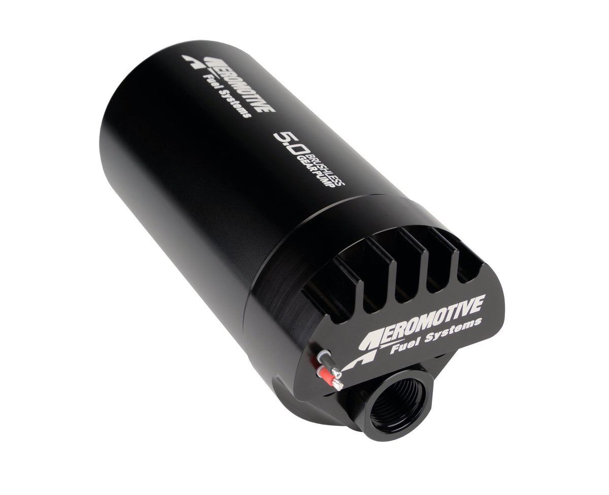 Aeromotive Brushless Spur Gear Fuel Pump w/TVS Controller - In-Line - 5gpm - 11196