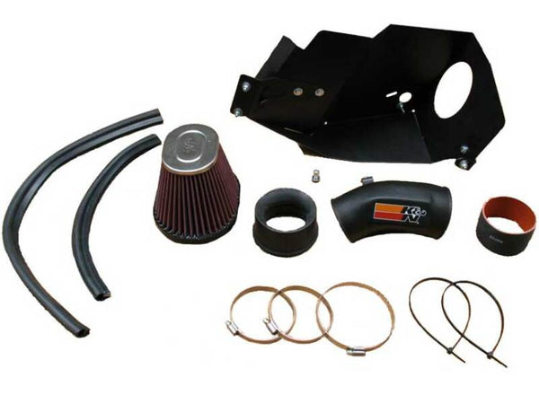 K&N Performance Intake Kit BMW 325I, 2.5L, L6, 24V, 192BHP, 1991-1995 - 57I-1001 for 1994-1995 BMW 3 Series - front view