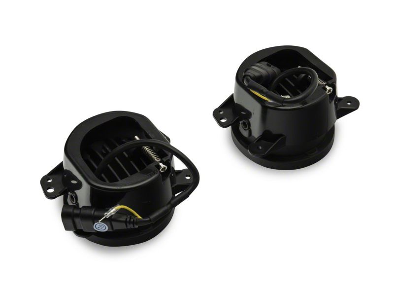Raxiom 07-23 Jeep Wrangler JK &amp; JL Axial Series Halo LED Fog Lights- Amber - J130812