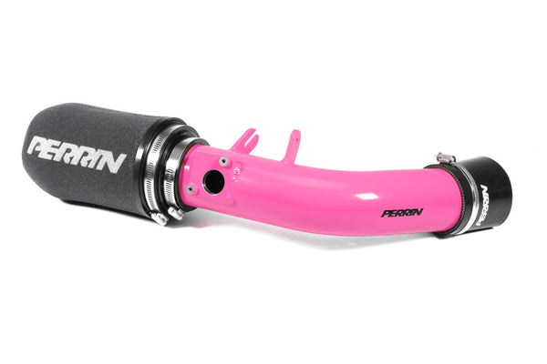 Perrin 16-17 Subaru WRX STI Cold Air Intake - Hyper Pink - PSP-INT-323HP by Perrin Performance - front view