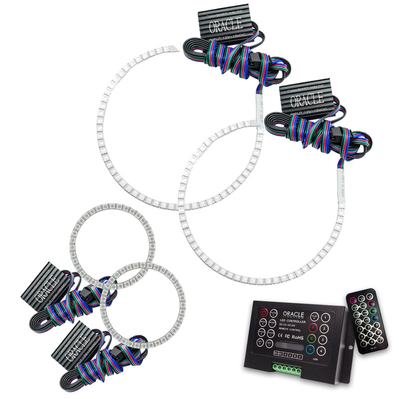 Oracle Volvo S60 05-09 Halo Kit - ColorSHIFT w/ 2.0 Controller SEE WARRANTY - 2379-333