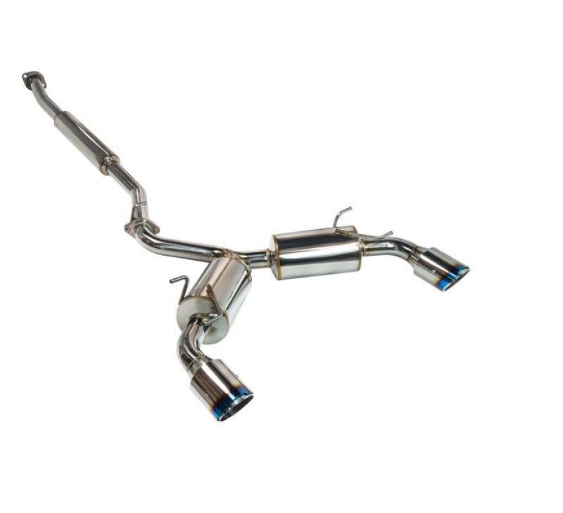REMARK Elite Spec CatBack Exhaust, Toyota GR86 / Subaru BRZ 2022+, Burnt Stainless Tip Cover - RK-C2063T-04T
