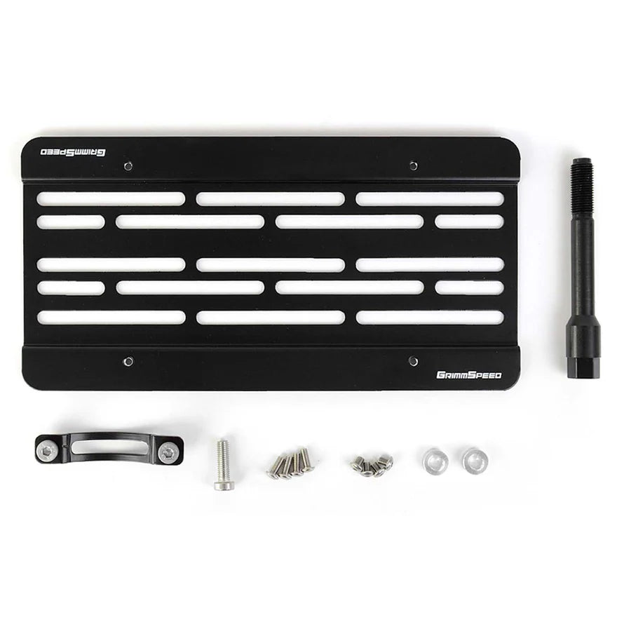 GrimmSpeed 02-07 WRX/STi /05-06 Saab 9-2X License Plate Relocation Kit - 094005