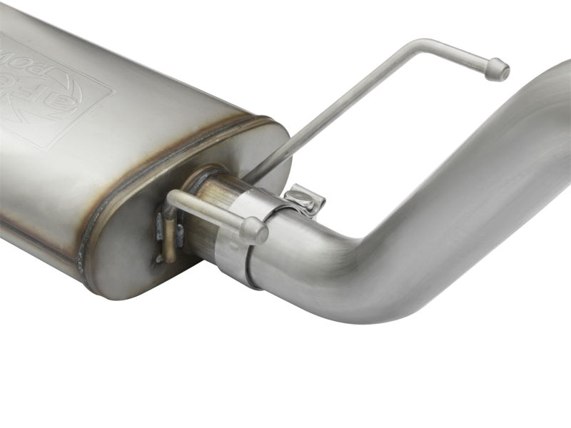 aFe MACHForce XP Cat Back SS Exhausts  Black Tips 05-12 Toyota Tacoma L4-2.7L - 49-46031-B