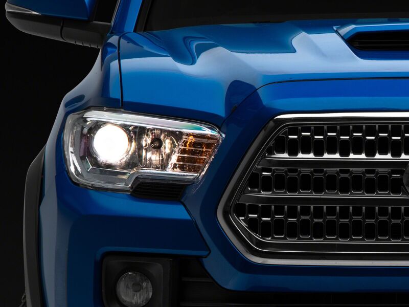 Raxiom 16-23 Toyota Tacoma Axial Series OE Replmnt Headlights- Chrome- Clear Lens - TT26261 - additional view 7