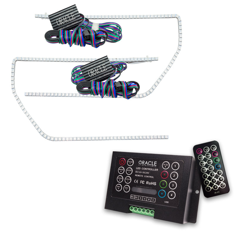 Oracle Ford F-150/Raptor 09-14 Perimeter Halo Kit - ColorSHIFT w/ 2.0 Controller SEE WARRANTY - 2203-333