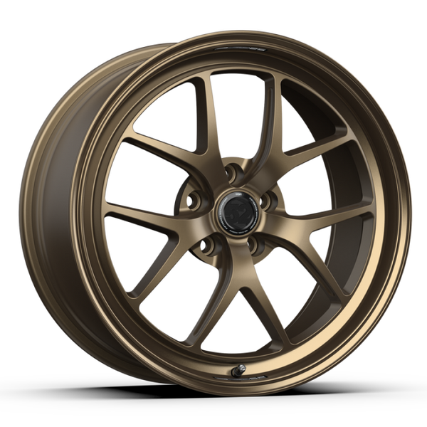 fifteen52 Sector RSR 19x9.5 5x114.3 38mm ET 73.1mm Center Bore Matte Bronze w/ Gloss Lip - RSSBL-99554+38 for 2008-2021 Subar