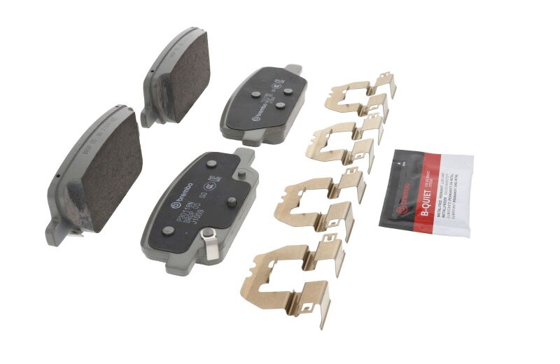 Brembo OE 20-24 Hyundai Palisade/19-20 Santa Fe/20-24 Kia Telluride PRIME Ceramic Brake Pad - Rear - P30118N