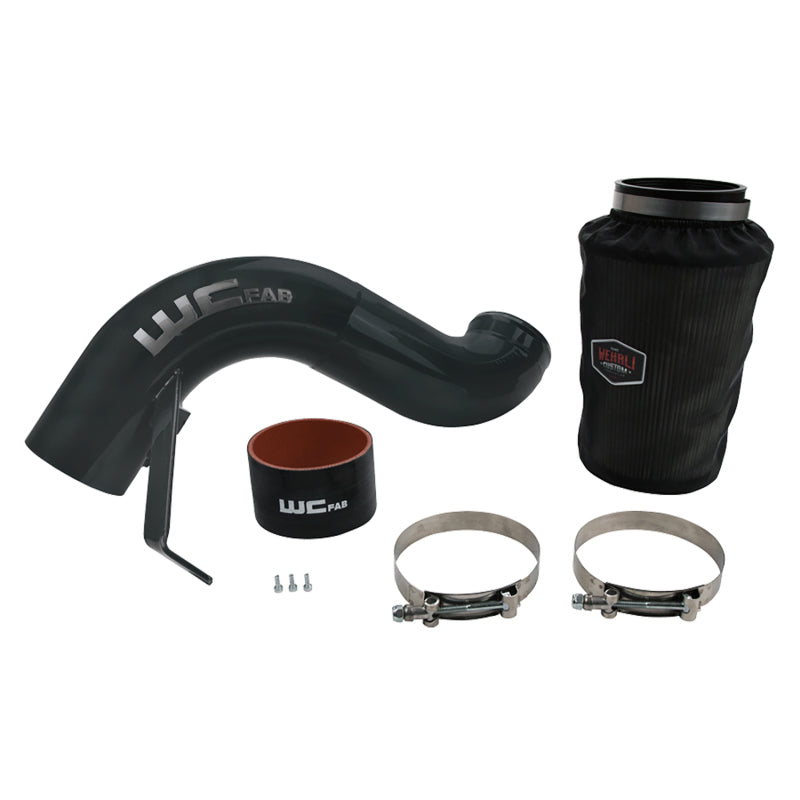 Wehrli 07.5-09 Cummins 6.7L 4in Intake Kit - Sparkle Bomber Orange - WCF100863-SBO