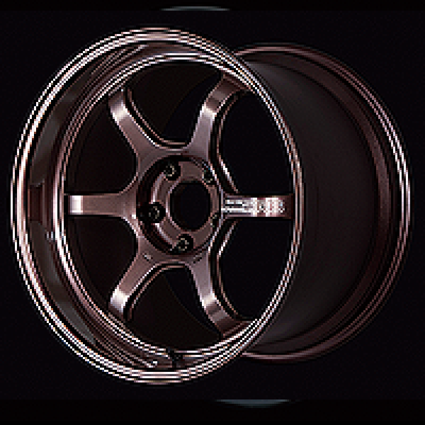 Advan R6 18x8.0 +45 5-114.3 Racing Copper Bronze Wheel - YA68G45ECB by Advan