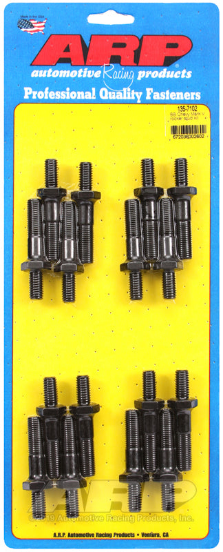 ARP BB Chevy Mark V 7/16in-20 x 3/8in-16 Rocker Arm Stud Kit - 135-7102