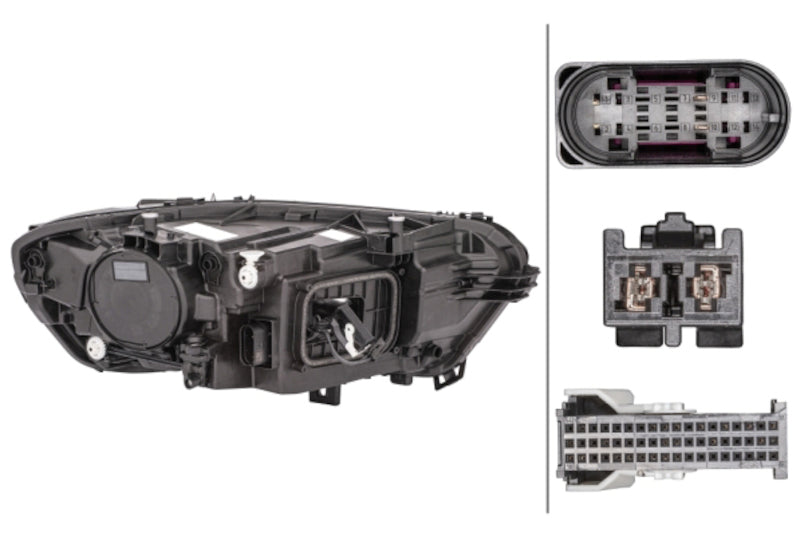 Hella 20-21 Mercedes-Benz Cla Headlamp Lh Led Static - 015086351