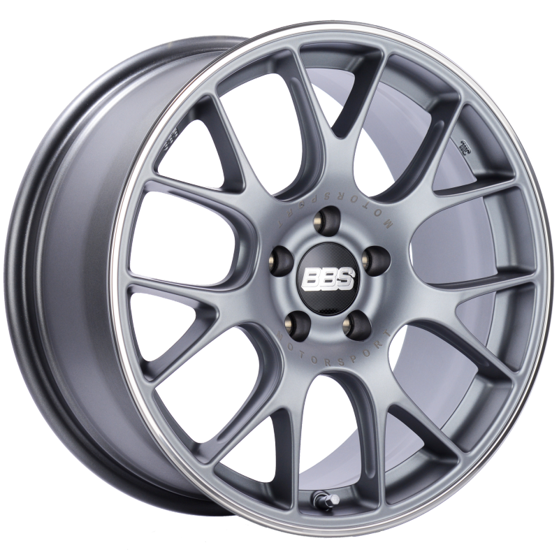 BBS CH-R 18x8 5x120 ET40 Brilliant Silver Polished Rim Protector Wheel -82mm PFS/Clip Required - CH132SPO