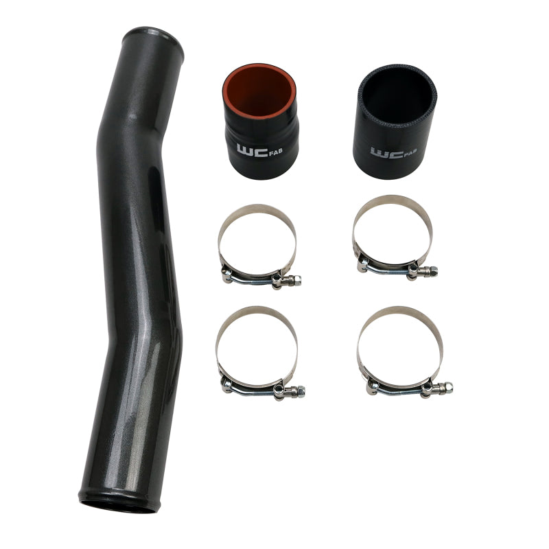 Wehrli 03-07 Cummins 5.9L Passenger Side 3in Intercooler Pipe - Sparkle Bomber Orange - WCF100544-SBO
