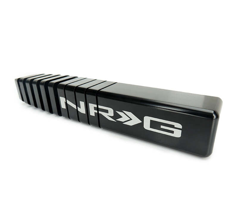 NRG Shift Knob - 20 Year Anniversary Weighted Square Heat Sink Tall - Black - SK-480SQ-BKTY - front view