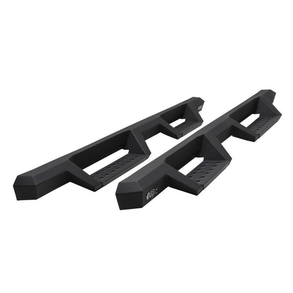 Westin HDX 05-20 Toyota Tacoma Drop Nerf Step Bars - Txt Black - 56-12675 for 2005-2023 Toyota Tacoma - front view