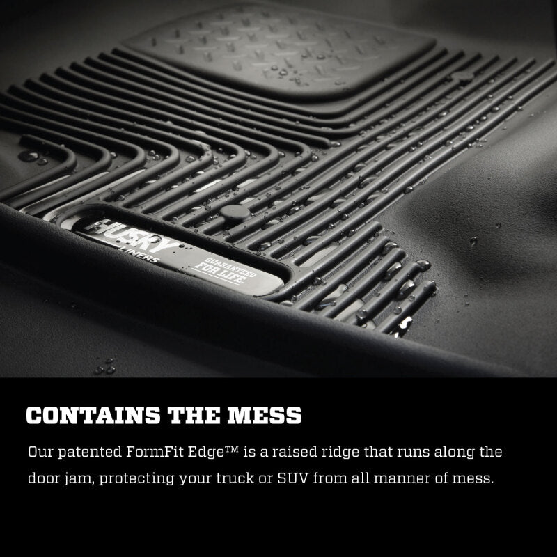Husky Liners 2024 Toyota Tacoma Crew Cab w/Automatic Trans. X-act Contour Front Floor Liner - Black - 54581