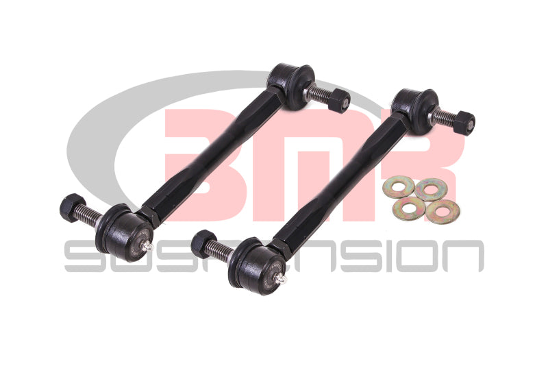 BMR 15-23 S550 Mustang Front Sway Bar End Link Kit - Black - ELK013