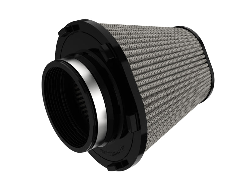 aFe MagnumFORCE Intake Replace Air Filter w/PDS Media 4in F x 7.75x6.5in B x 4.75x3.5in T x 7in H - 21-90115